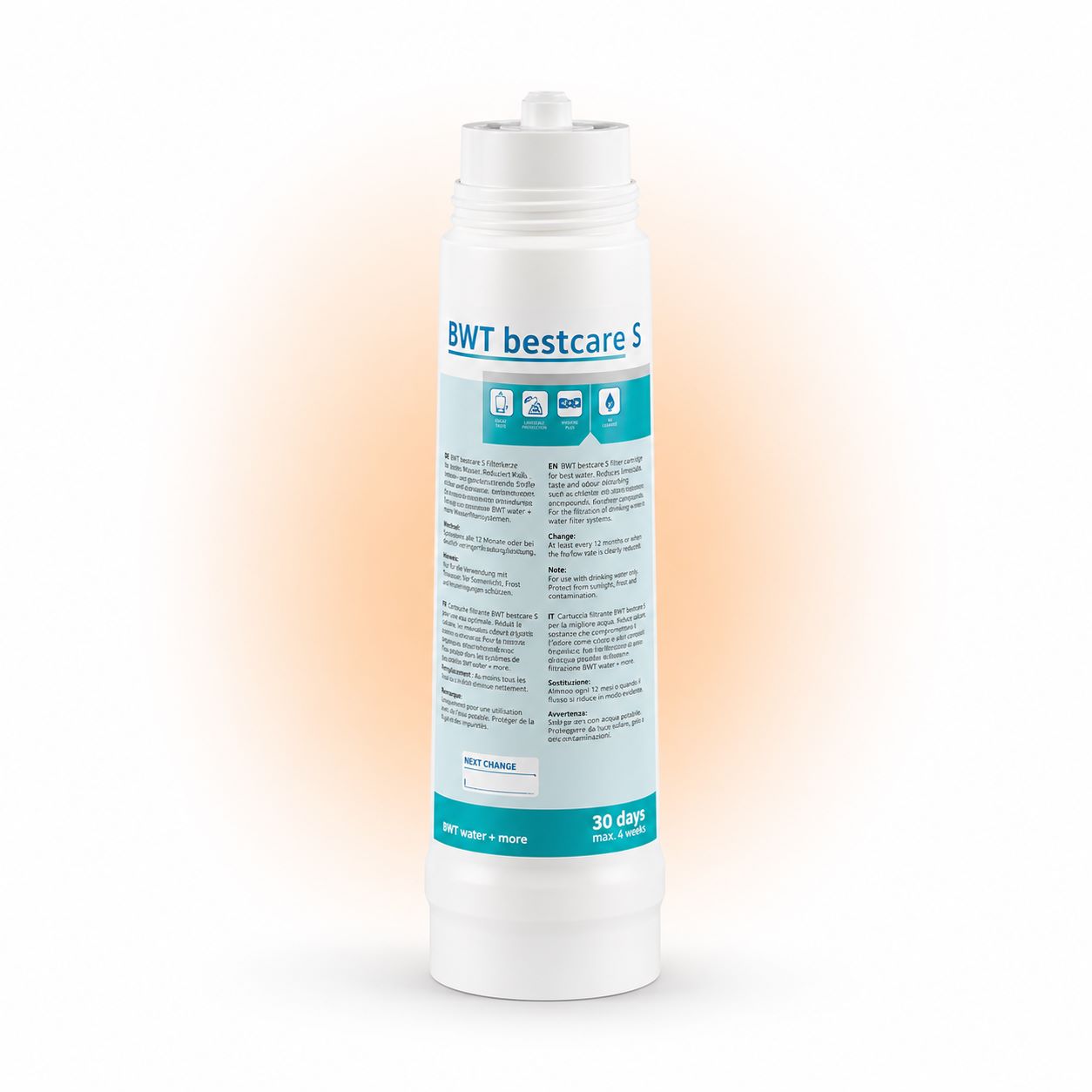 Filtro acqua antibatterico BWT Bestcare S ultrafiltrazione 0,02 micron