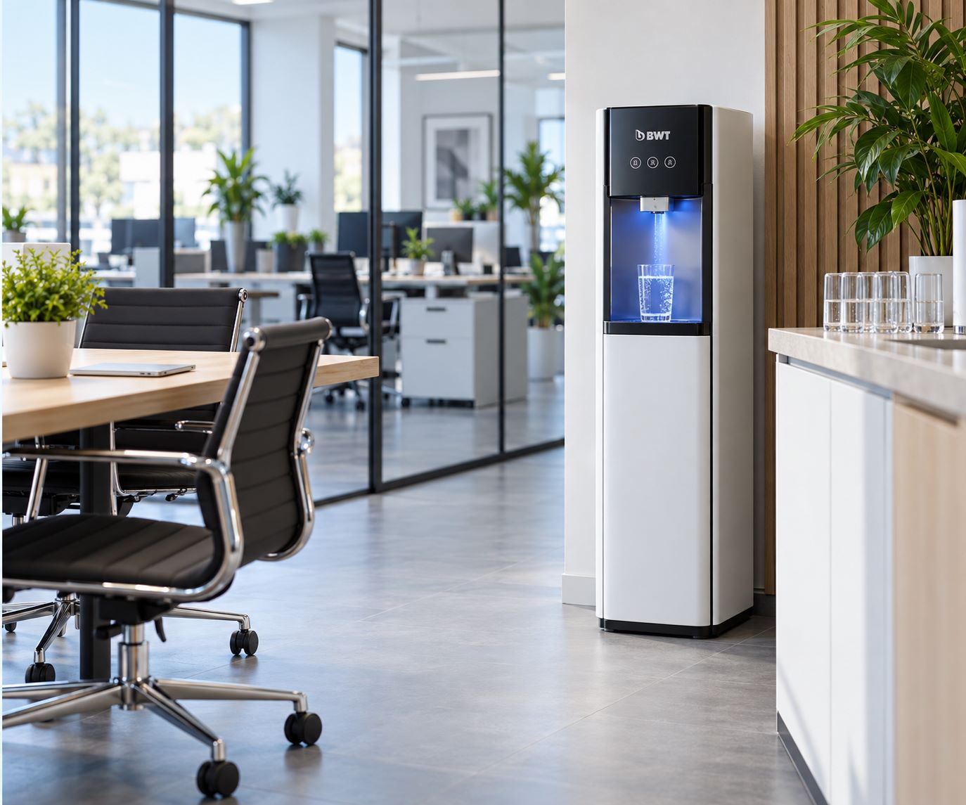 Erogatore BWT AQA Drink Office in ufficio